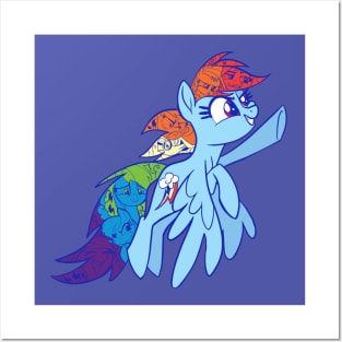 Rainbow Dash Posters and Art